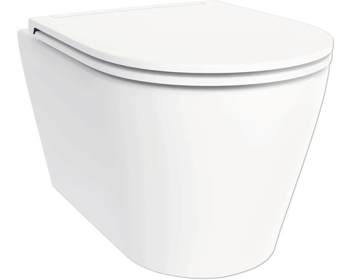 Závěsný záchod s víkem