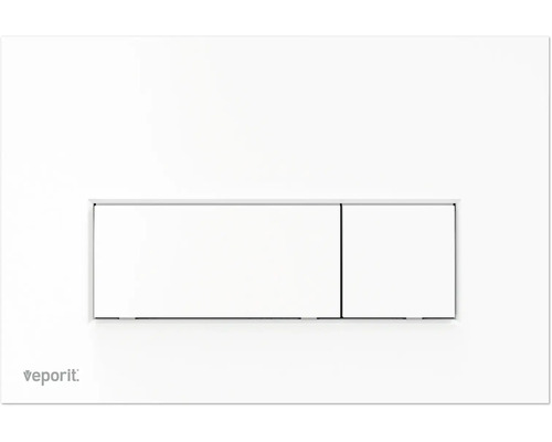 Ovládací tlačítko veporit SQUARE bílá matný VP576 Ovládací tlačítko Veporit pro WC