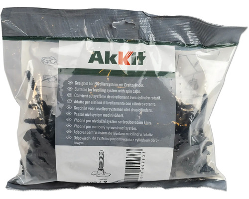 Nivelační systém Akkit v sáčku