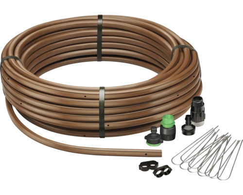 Kapénková hadice s příslušenstvím pro zavlažování