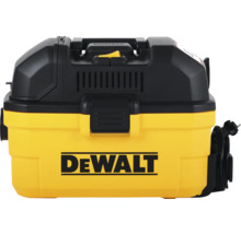 Logo společnosti DeWalt na mokro-suchém vysavači