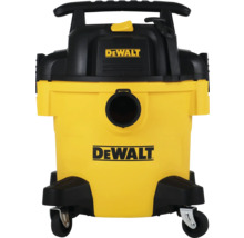 Logo DeWalt na mokro-suchém vysavači
