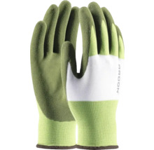 Pár zelených zahradních rukavic