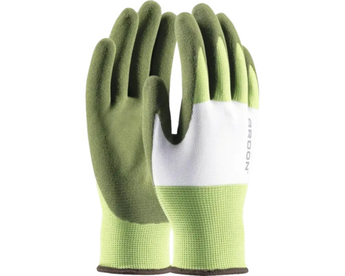 Pár zelených zahradních rukavic