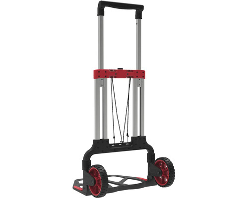 Ruční vozík s výsuvnou rukojetí a koly
