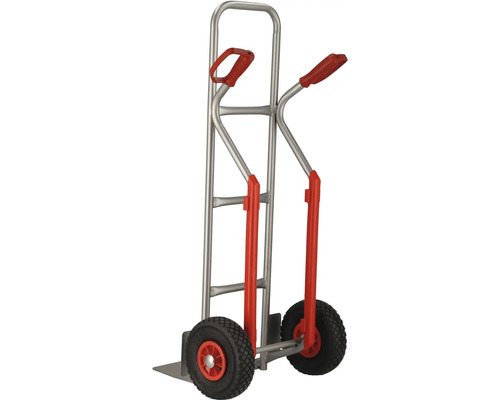 Kolečko na pytle z kovu se dvěma rukojeťmi a kolečky