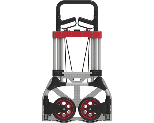 Dvoukolový rudl s hliníkovým rámem a teleskopickou rukojetí