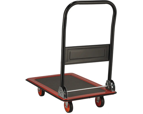 Plošinový vozík se sklopnou rukojetí pro přepravu