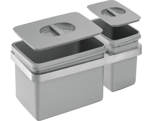 Odpadkový koš s víkem pro třídění odpadu