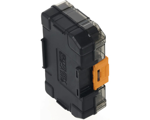 Plastový kufřík na nářadí s průhledným víkem