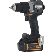 Aku příklepová vrtačka DeWalt McLaren DCD85MM2T-QW 18V včetně 2x aku 18V XR 4,0Ah, nabíječky a kufru TSTAK