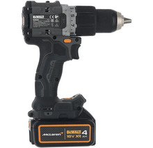 Aku příklepová vrtačka DeWalt McLaren DCD85MM2T-QW 18V včetně 2x aku 18V XR 4,0Ah, nabíječky a kufru TSTAK