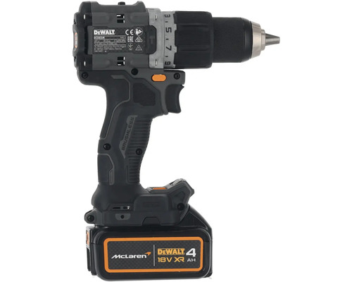 Akumulátorový vrtací šroubovák DeWalt s akumulátorem McLaren