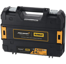 Aku příklepová vrtačka DeWalt McLaren DCD85MM2T-QW 18V včetně 2x aku 18V XR 4,0Ah, nabíječky a kufru TSTAK