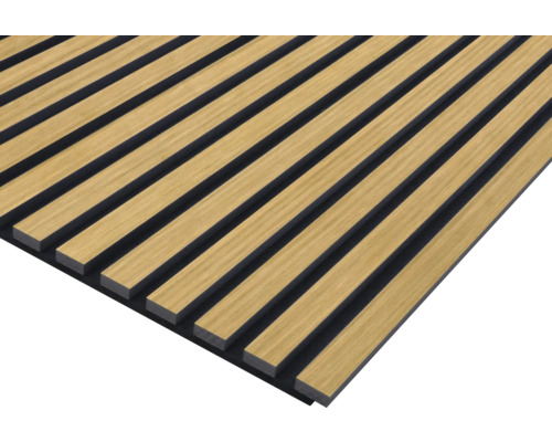 Akustický panel 2600x572,5x19 mm dub natur