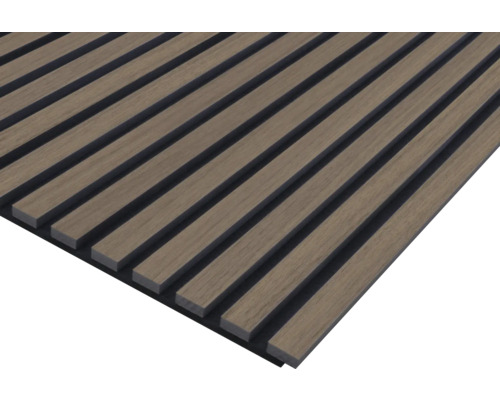 Akustický panel 2600x572,5x19 mm ořech