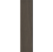 Akustický panel s dřevěnými lamelami pro design stěn
