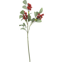 Dekorativní větev s listy a bobulemi pro dekoraci