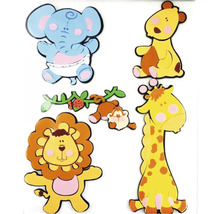 Samolepky se zvířecími motivy pro výzdobu dětského pokoje