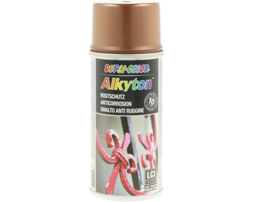 Antikorozní barva ve spreji Alkyton Dupli-Color měděná 150 ml Antikorozní barva ve spreji Alkyton Dupli-Color měděná 150 ml