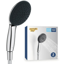 Ruční sprcha Grohe se dvěma typy proudu a balením produktu
