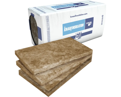 Izolační deska Knauf Insulation TP115 1250x625x100 mm Izolace Knauf ze skelné vaty v obalu a jako deska
