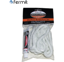 Sada sklolaminátové kulaté šňůry Fermit s šamotovou lepicí hmotou, průměr 8 mm, délka 2,5 m