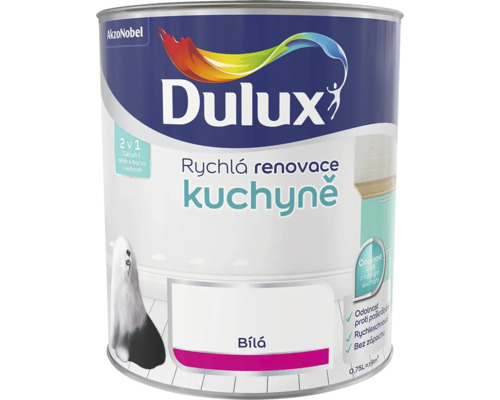 Barva Dulux Rychlá renovace kuchyně bílá 0,75 l