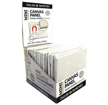 Daler Rowney Mini magnetické plátno, 6,5 x 6,5 cm, v prodejním stojanu