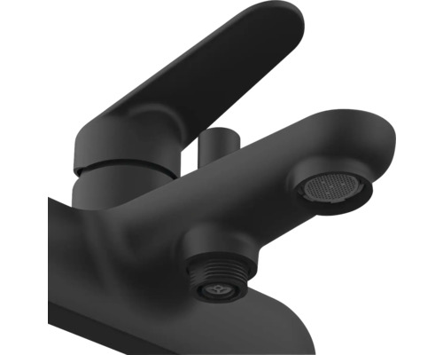 Černá umyvadlová baterie