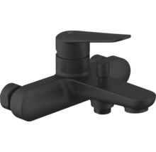 Černá nástěnná vanová baterie