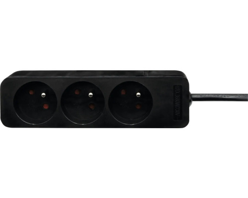 Prodlužovací kabel Brennenstuhl 1152311113 se 3 zásuvkami 1,5m, černý