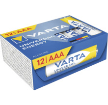 Varta Universal Energy Alkalická baterie AAA, balení 12 kusů