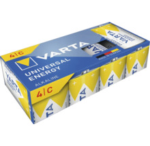Baterie Varta Universal Energy Alkaline C, balení po 4 kusech