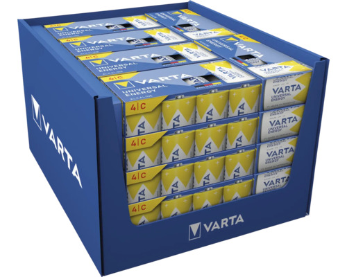 Alkalické baterie Varta Universal Energy v kartonovém displeji