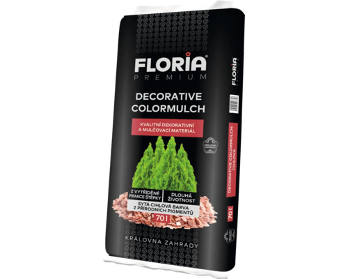 Balení dekorativní mulčovací kůry Floria Premium pro zahradu