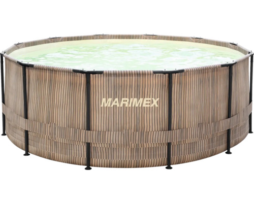 Rámový bazén Marimex s ocelovým rámem a vodou