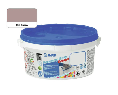 Spárovací malta Mapei Keraproxy Easy Design 189 1,5 kg špaldová Mapei Kerapoxy Easy Design spárovací hmota barva 189 Farro