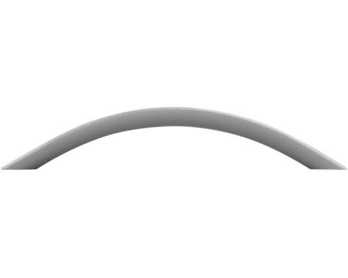 Šedé sprchové těsnění ve tvaru oblouku