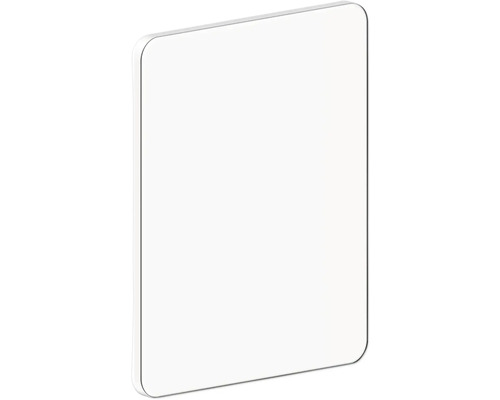 Obdélníková deska z bílého akrylového skla