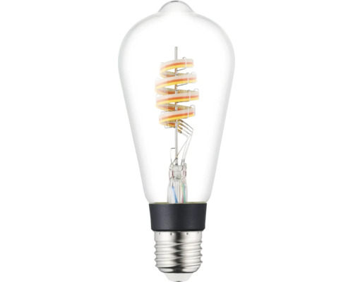 LED žárovka EGLO crosslink.z E27 4,9 W RGBW čírá