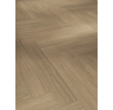 Pokládka laminátové podlahy ve vzoru rybí kosti