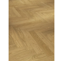 Vložená dřevěná parketová podlaha do rybí kosti