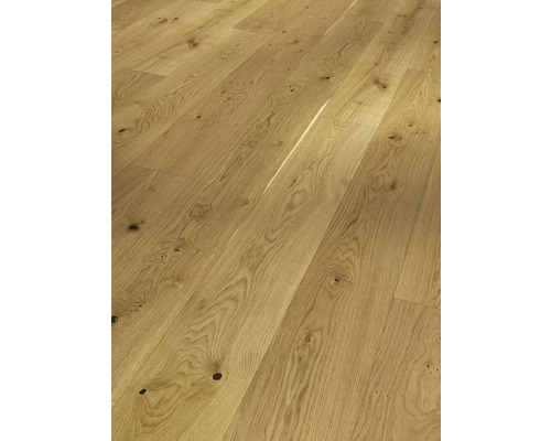 Položená dřevěná podlaha z dubového dřeva