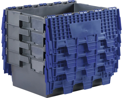 Stohovatelné plastové kontejnery pro skladování a přepravu