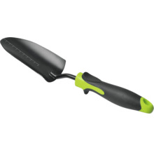 Zahradní lopatka s měřicí stupnicí a ergonomickou rukojetí
