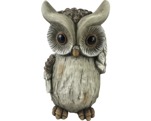 Dekorativní figurka Lafiora sova 19 x 18 x 34 cm Dekorativní soví figurka do zahrady