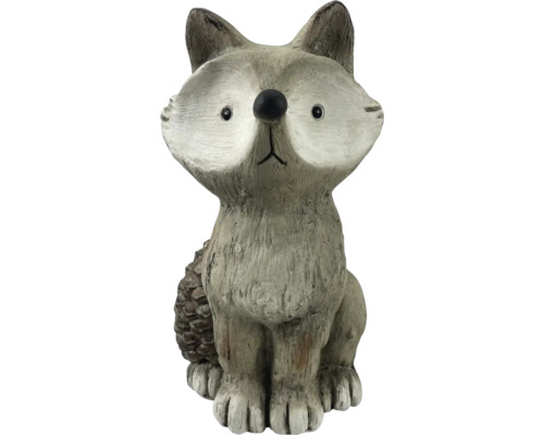 Dekorativní figurka Lafiora liška 19,5 x 19 x 34 cm Dekorativní figurka lišky z umělého kamene pro venkovní použití