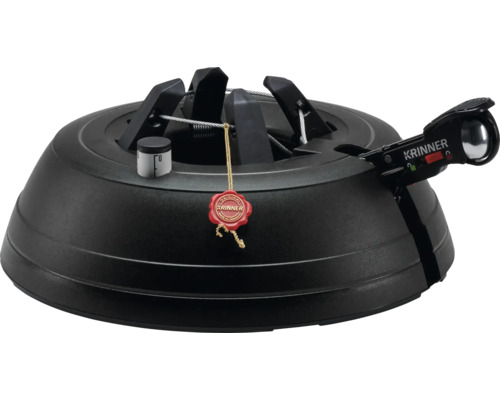 Stojan na vánoční stromek KRINNER Ultra Grip+ XL Black Stojan na vánoční stromek s lanovou technikou a ukazatelem hladiny vody