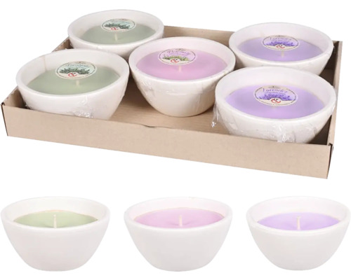 Vonná svíčka proti hmyzu MIX 15 x 7 cm 1 knot 1 ks, různé varianty